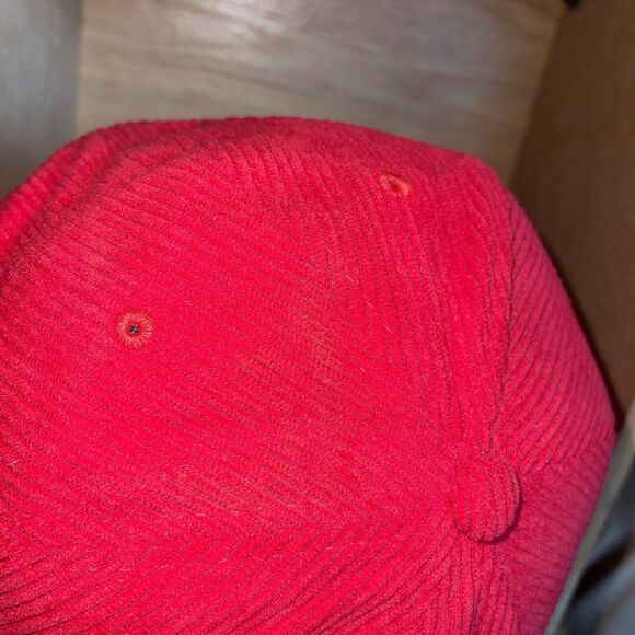 NWT MERRY CHRISTMAS YA FILTHY ANIMAL Trucker  Hat Strap Corduroy Home Alone - Picture 10 of 14